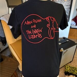 Aileen Quinn and the Leapin’ Lizards band tee